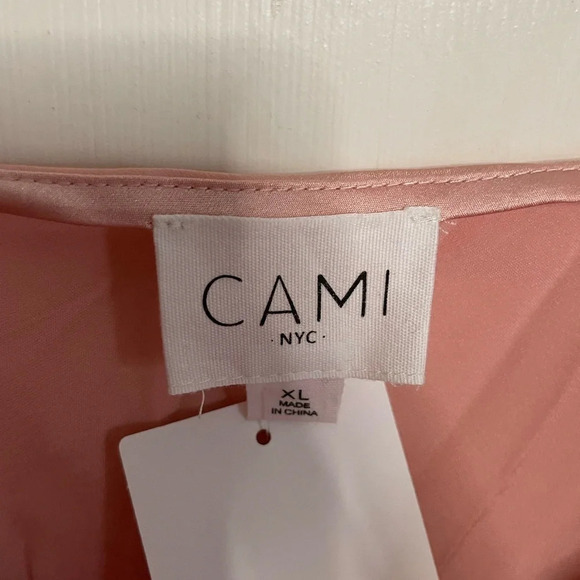Cami NYC Autie Camisole Silk Blend Bodysuit in Blossom Pink NEW Sleeveless - Picture 6 of 9